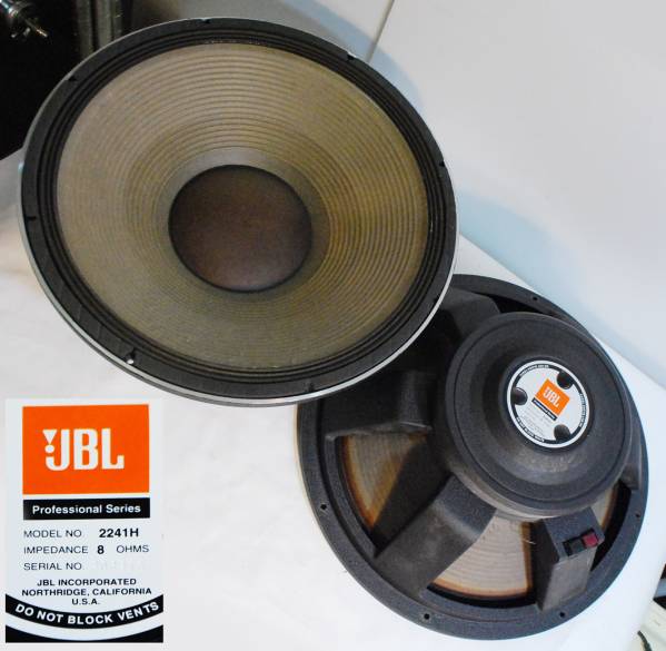 Z □JBL□ ウーファーユニット 2241H ペア 46cmコーン型 JBL 【公式通販】