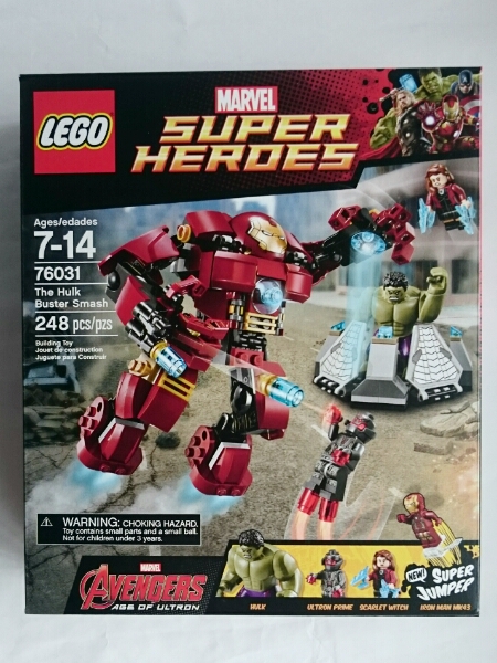 レゴ 正規 76031 ハルクのバスタースマッシュ アイアンマン 新品