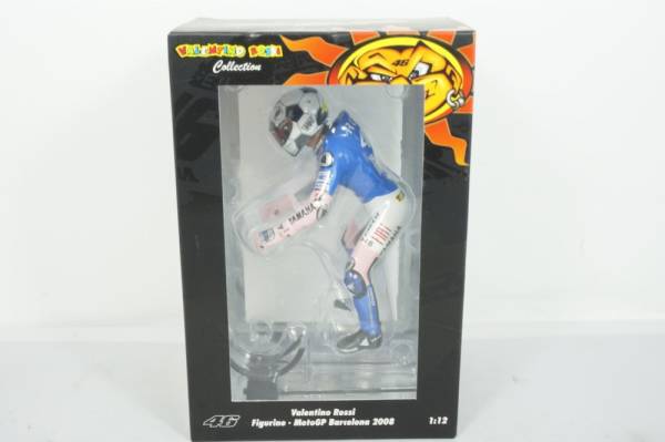 ミニチャンプス 1⁄12 V.ロッシ モト GP 2008 バレンシア PMA