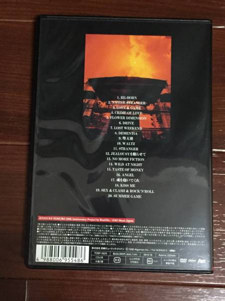 氷室京介 DVD The one night stands 美品 国内正規 廃盤_3