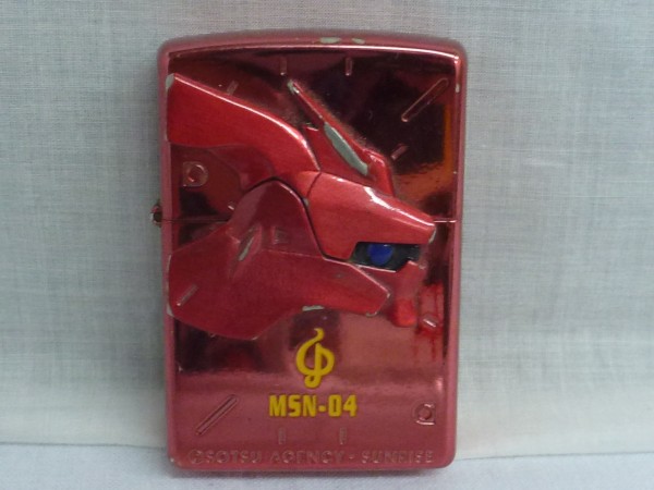 中古 ZIPPO ライター 機動戦士ガンダム 逆襲のシャア サザビー