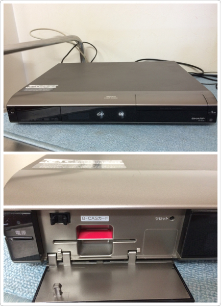 SHARP AQUOSハイビジョンDVDレコーダー DV-AC82 250GB/2010年製