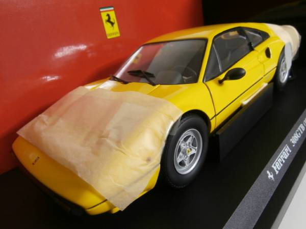京商 1/18 フェラーリ308 GTB (1976) イエロー 未開封 1/18 京商
