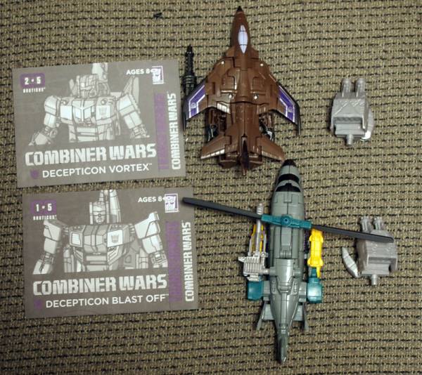 中古コンバイナーウォーズ　ボルテックス、ブラストオフ