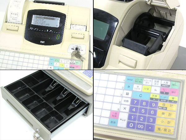 □β 東芝テック 電子レジスター TEC FS-660 初期化済/動作良好