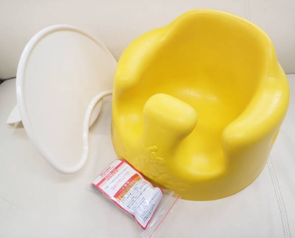 美品 バンボ/BUMBO ◆ テーブルつきチェア ◆ベルト新品