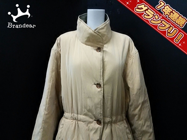 ヘルノ ダウンコート 40 レディース ライトブラウン HERNO