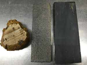 ★理容 理髪 天然砥石 年代物 希少 2品 B-004