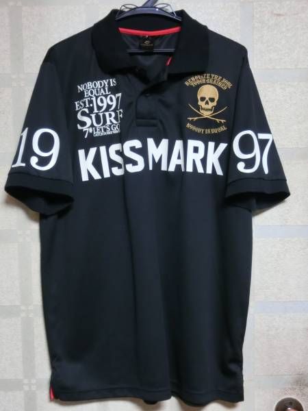 古着■KISS MARK／キスマーク　ポロシャツ　：XO【送料安】