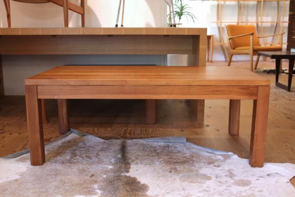 ◆スキャンティーク コニスカ リビングテーブル チーク 無垢材