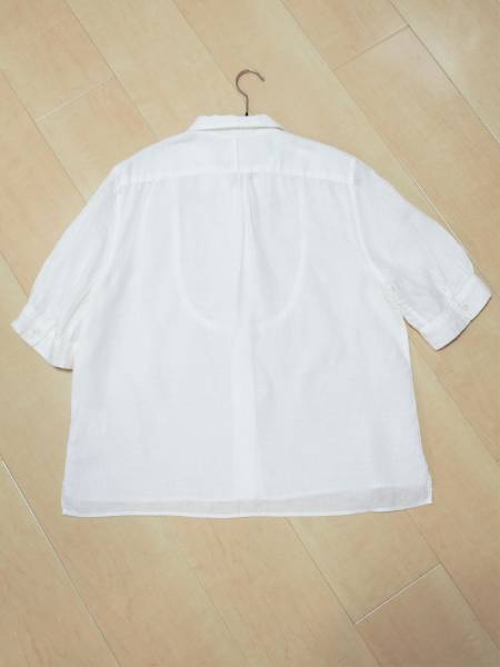 マーガレットハウエル 定番リネンシャツ 白 ＭＨＬ