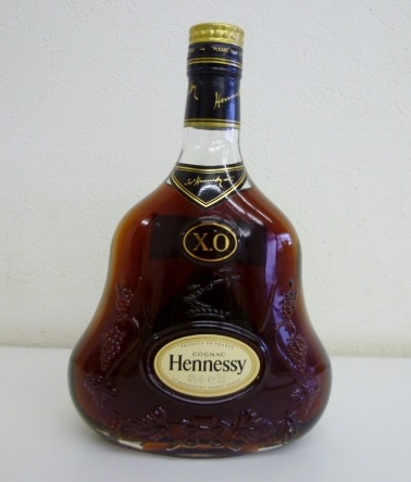 ★1円～★Hennessy ヘネシー XO 金キャップ クリアボトル