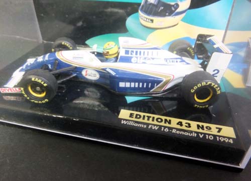■PMA 1/43 Williams FW 16-Renault V 10 1994 アイルトン セナ