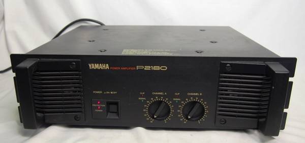YAMAHA P2180 パワーアンプ ヤマハ オーディオ機器 音響機材 ○YAMAHA パワーアンプ P2180○動作品 P2180 YAMAHA - パワーアンプ