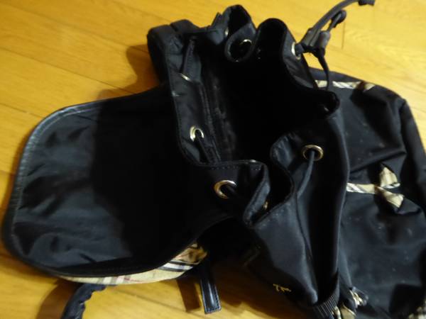 伊勢丹購入バーバリーブラックレーベル BURBERRY BLACKLABELリュック 