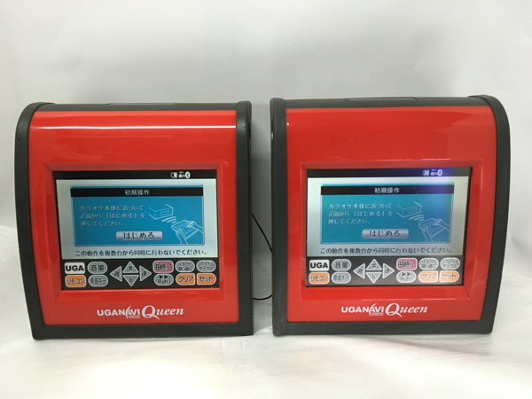 1000円～!!BT-SN02☆UGANAVI Queen☆2台セット カラオケ機器 家電、AV