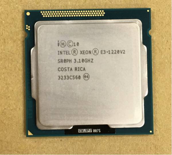Intel インテル Xeon　E3-1220V2 560