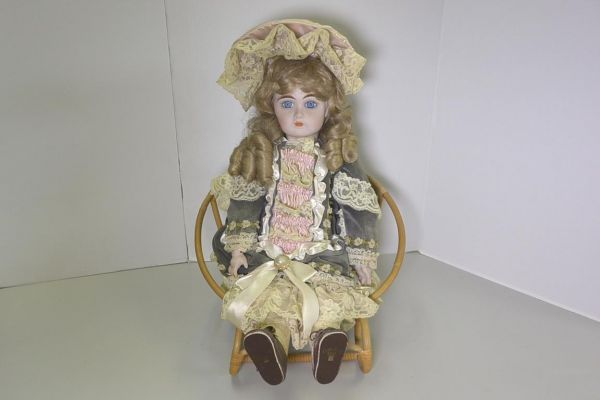 コレクターズドール○CD-183○ビスクドール ☆ 中古☆Collectors Doll