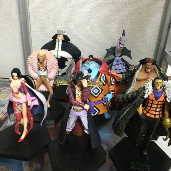 DX 王下七武海 8種セット ワンピース フィギュア 開封品 箱なし ONE
