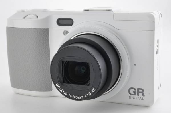RICOH リコー GR DIGITALⅣ ホワイト ボディ 外観綺麗 デジタル4