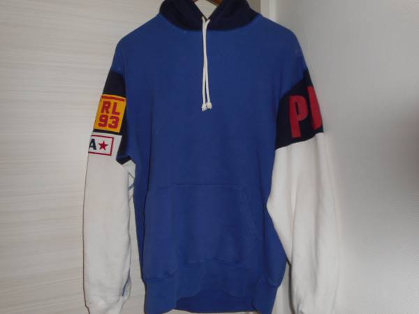 レア希少ラルフローレンパーカーpoloサイズMhiphoptommyhilfig M着丈
