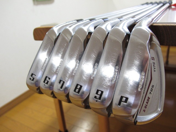 ツアーステージ X-BLADE 705 TYPE S アイアン6本 MCI 100(S)