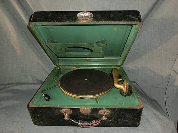 アンティーク ビクトローラ His Master's Voice 蓄音機 可動品