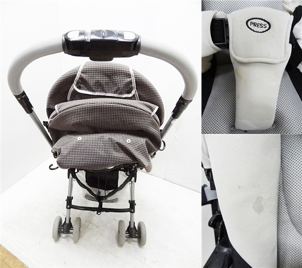 送料無料 H24374 アップリカ アイtoアイ ベビーカー 70809