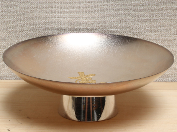 純銀 盃 金属工芸 約260g 酒器 盃 純銀製 寿字 酒器 銀杯 シルバー 共箱 165g 金属工芸 工芸品 【公式
