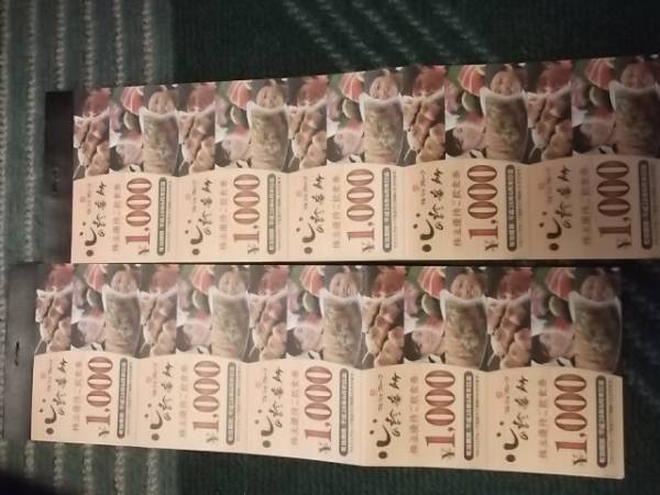 ☆マルシェグループ株主優待券　25枚(2.5万円分)　数量2 即決！