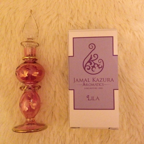 JAMAL KAZURA天然アロマオイル香水と専用ガラス香水瓶セット