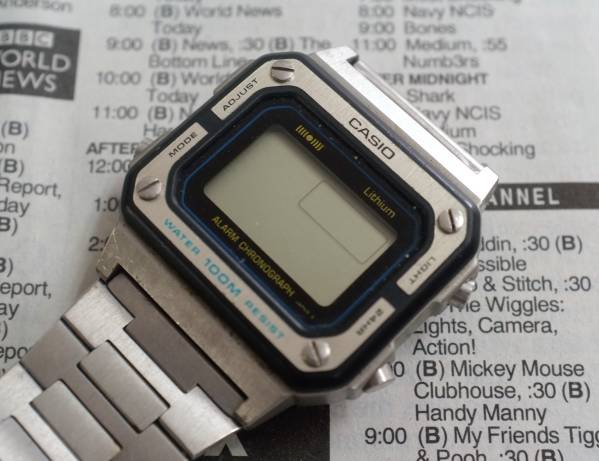 CASIO アラームクロノグラフ デジタル ジャンク品 カシオ アラーム