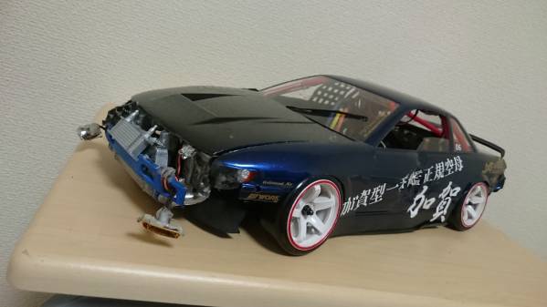 S13 ミサイル仕様 ラジコン・ラジドリ・ヨコモ s13 ミサイル