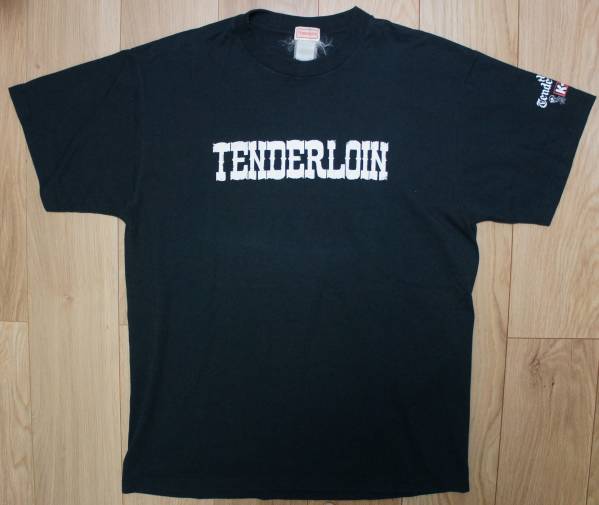 テンダーロイン ロゴTシャツ黒L TENDERLOIN キムタク着 16SS 【公式通販】