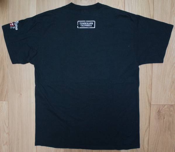 テンダーロイン ロゴTシャツ黒L TENDERLOIN キムタク着 16SS 【公式通販】