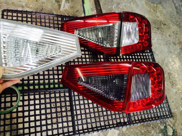 ★☆GRB テールランプ フィニッシャー 塗装 外周レッド塗装☆★_2
