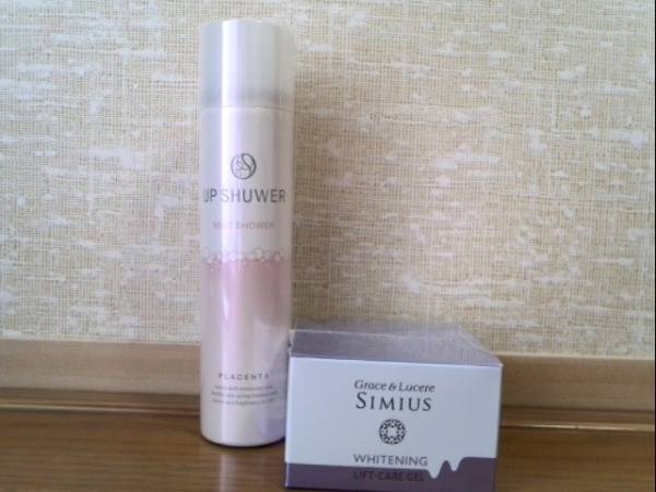 ■シミウス ホワイトニングリフトケアジェル60g■おまけ化粧水付