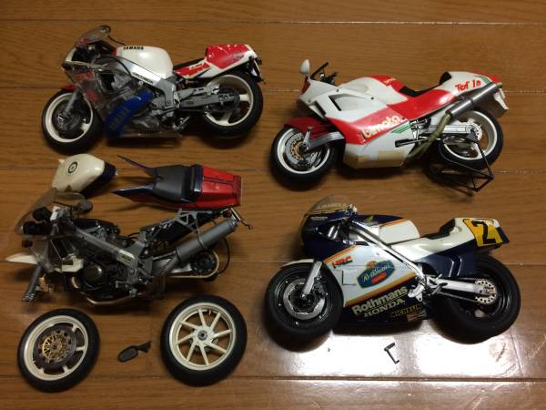 タミヤ 1/12 オートバイ ジャンク品 ホンダ ヤマハ 1⁄12 ヤマハ タミヤ