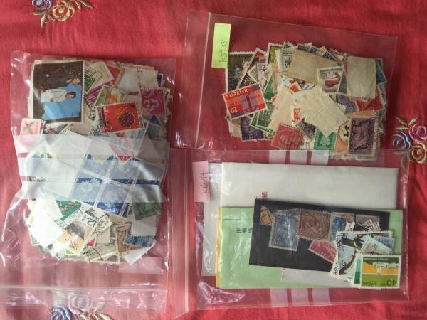 使用済 中国切手　海外切手 大量まとめ