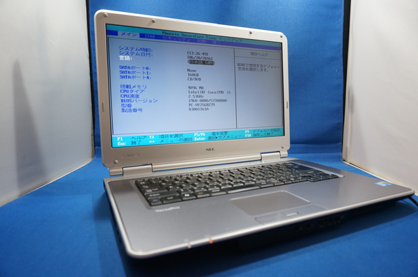 中古 NEC VersaPro VD-9 i5-540M 4GB 160GB OS無 VY25GD-9 #02