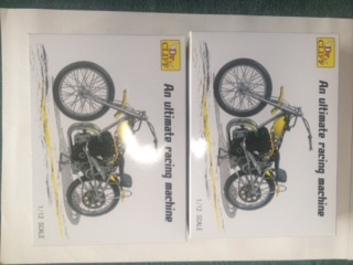 オートレース　プラモデル２台セット　未開封