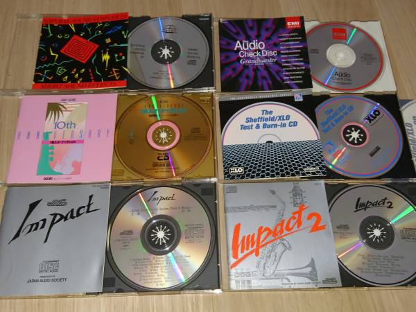 ★HI-END AudioCheck CD希少！Chesky、sheffield lab等！GOLD CD