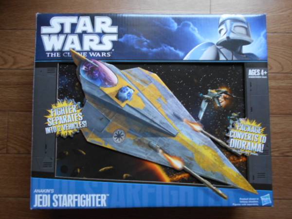 ハズブロ アナキンジェダイスターファイター + R2-D2 開封済
