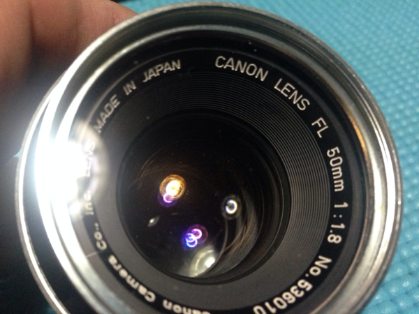 Canon FL35mm 1：2.5 50mm 1：1.8セット_3