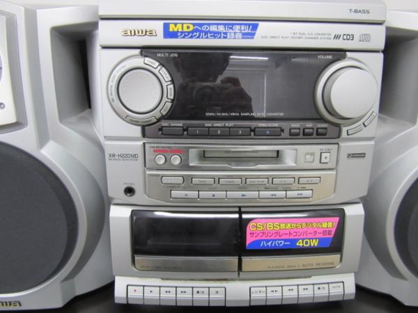 AIWA CD/MD/カセットコンポ XR-H220MDの入札履歴 - 入札者の順位