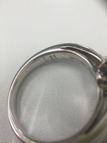 ♪極上 pt900 サファイア 1.55ct ダイヤ 0.20ct デザインリング