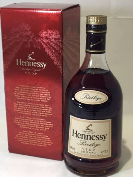 VSOP ヘネシー Hennessy 700ml 未開栓 クリアボトル 40% 5本 - 洋酒 V