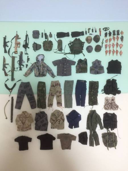 dam toys soldier story DAM hottoys seal devgru ルーズパーツ