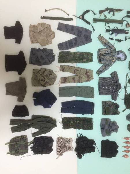 dam toys soldier story DAM hottoys seal devgru ルーズパーツ