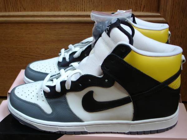 85.'04年製 新古品 DUNK HIGH PRO SB DANIEL SHIMIZU US11白黒